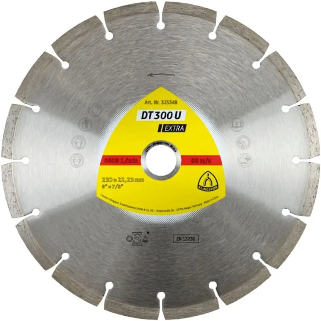 Klingspor DT 300 U Diamantzaagblad 230mm