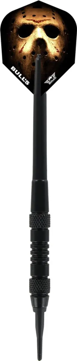Bull's Thriller Black Brass Soft Tip Darts - 3 Stuks