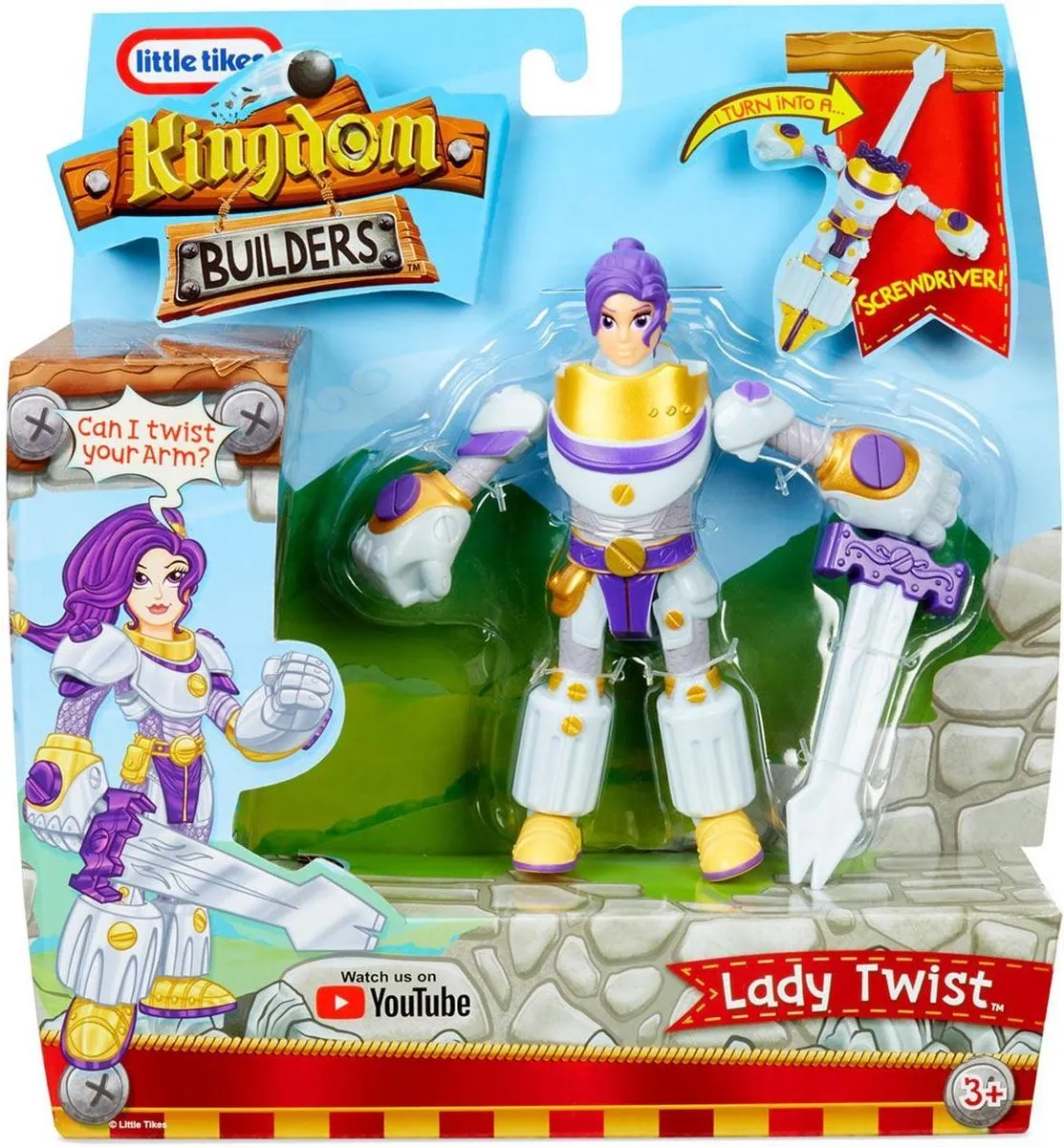 Little Tikes Kingdom Builders Lady Twist - Multi