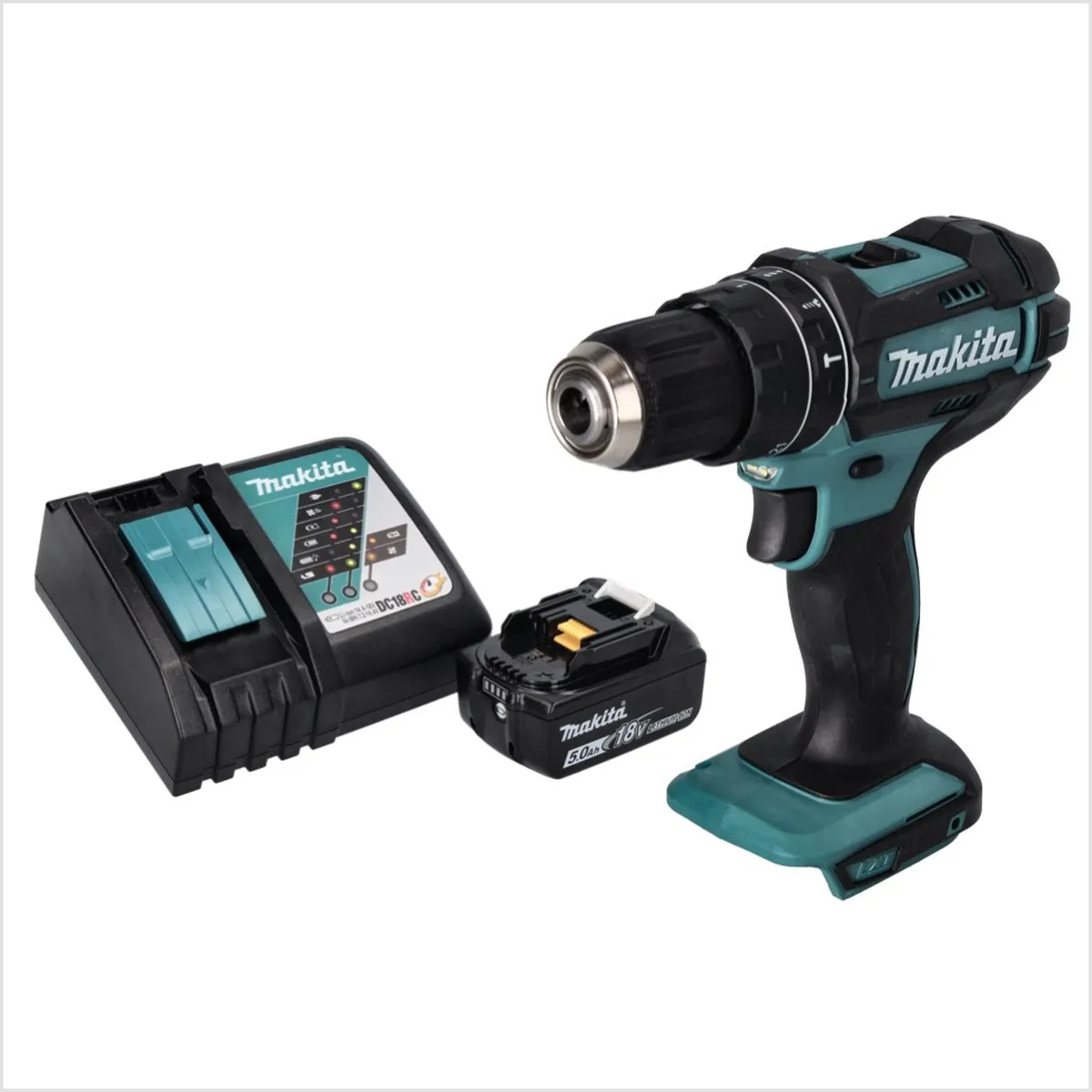 Makita DHP482RT1 Klopboormachine 18V 62Nm - 21 standen