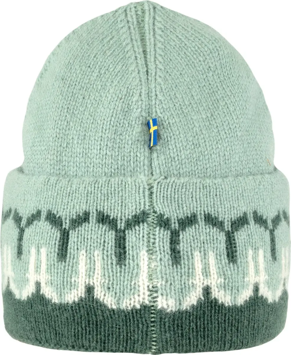 Fjällräven Ovik Path Knit Beanie - Deep Patina-Misty Green