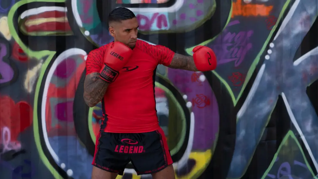 Legend Kickboks Joggingbroek PROSW05kickmesh - Rood - L - afbeelding 6 van 6