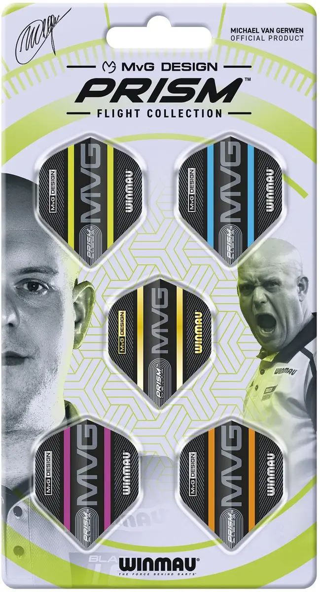 Winmau Michael van Gerwen Prism Flight Collection V3 Dart Flights