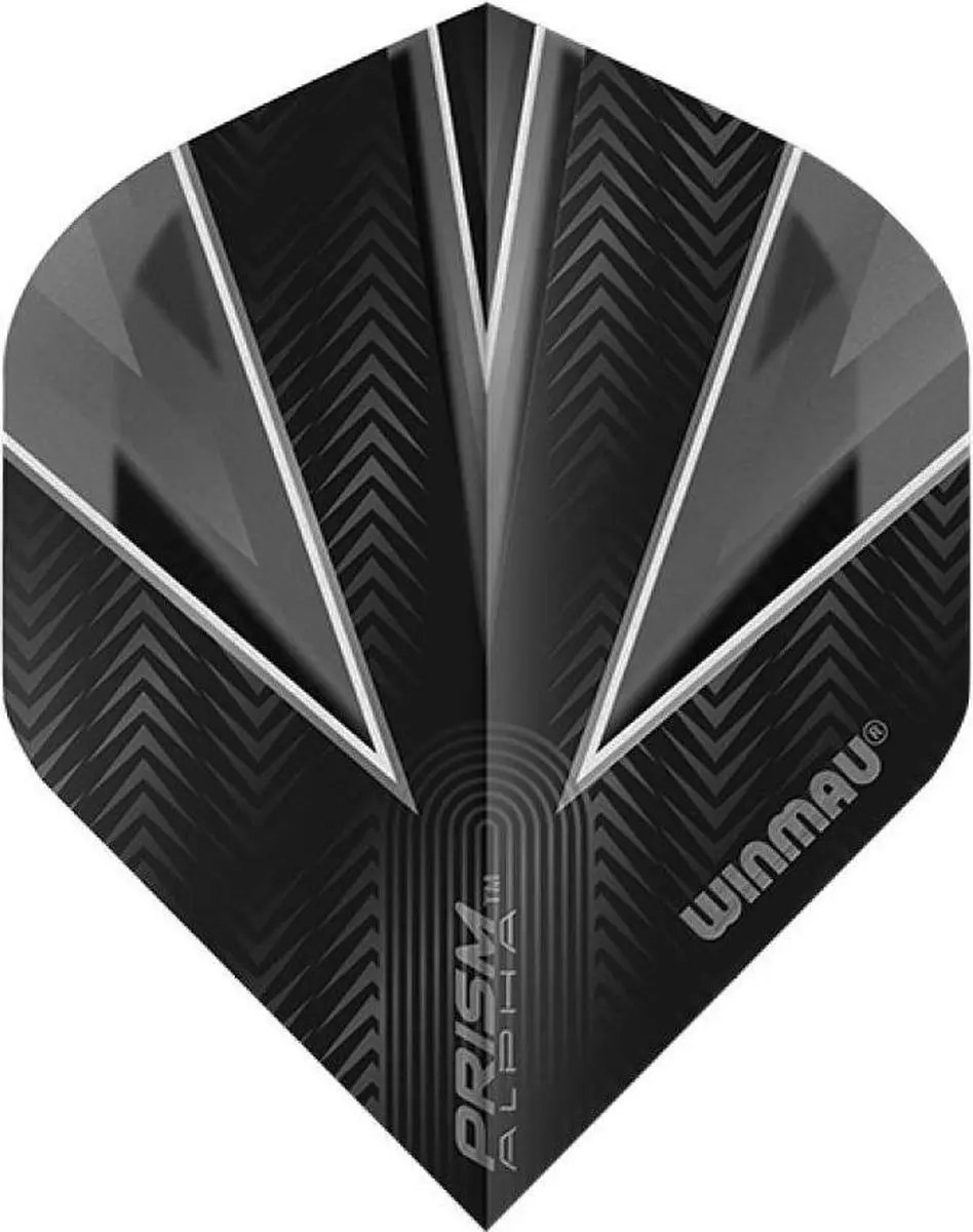 Winmau Prism Alpha Black Dart Flights