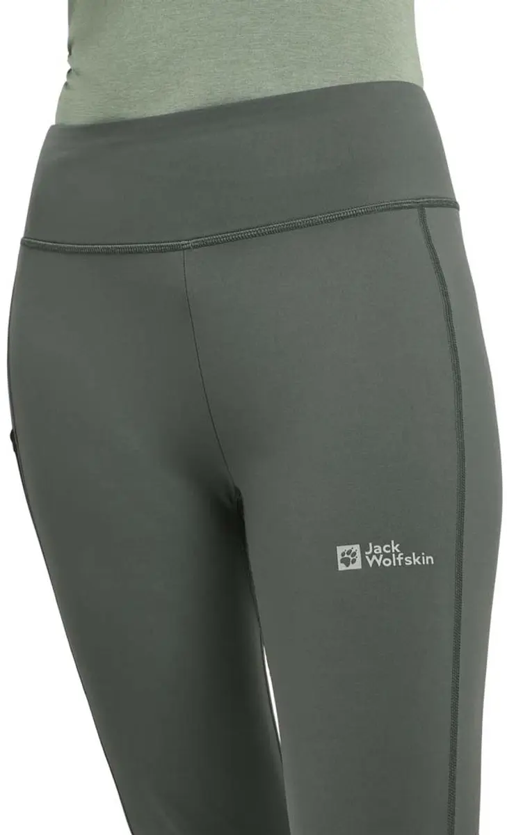 Jack Wolfskin Klintal Leggings S - Slate Green