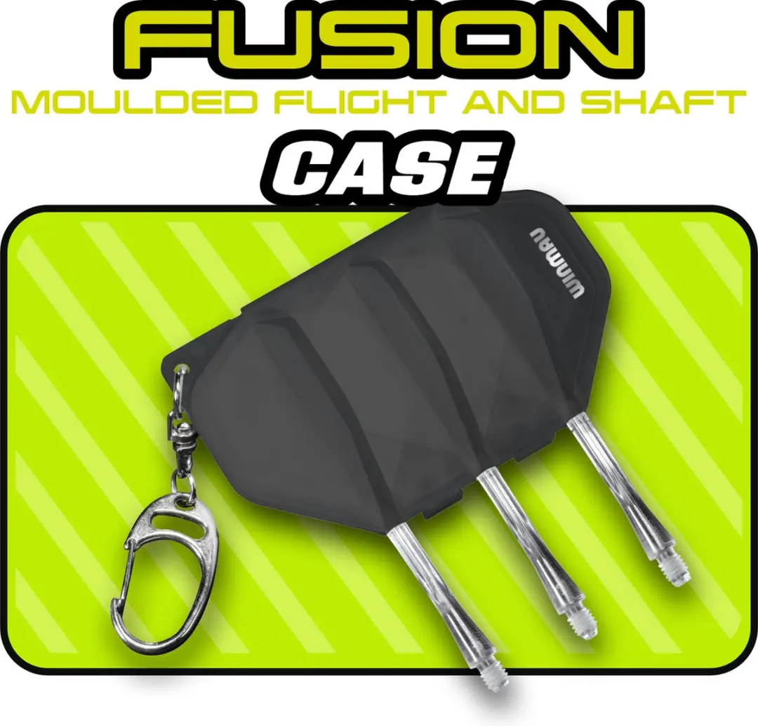 Winmau Fusion Flight Case 8339 - 3 Stuks - Zwart