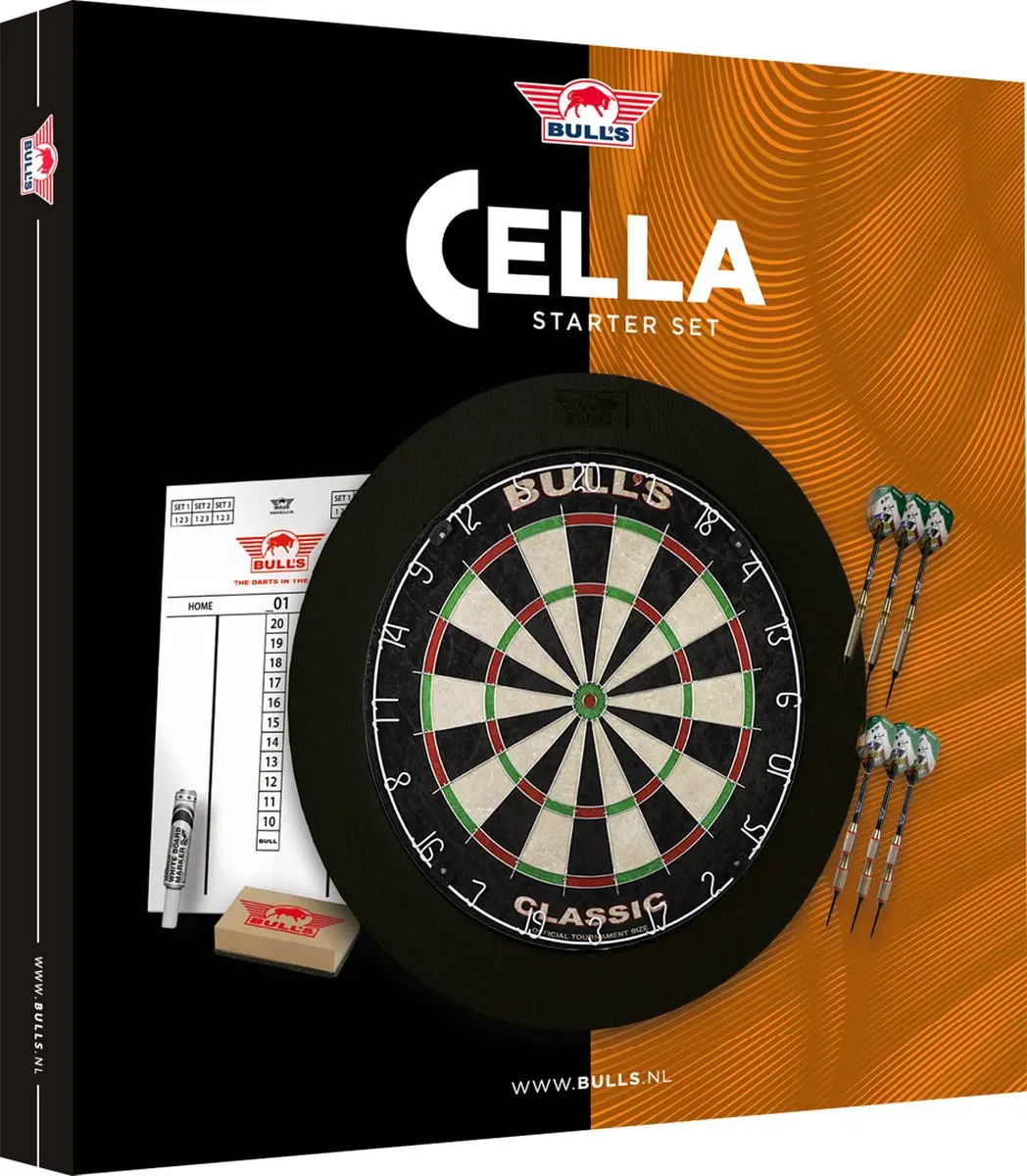 Bull's Cella Starter Set Dartbord - 50cm - BU-68243