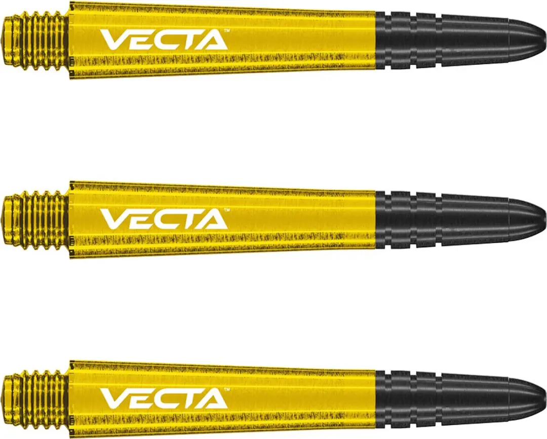 Winmau Vecta Dart Shafts Geel - 3 Stuks