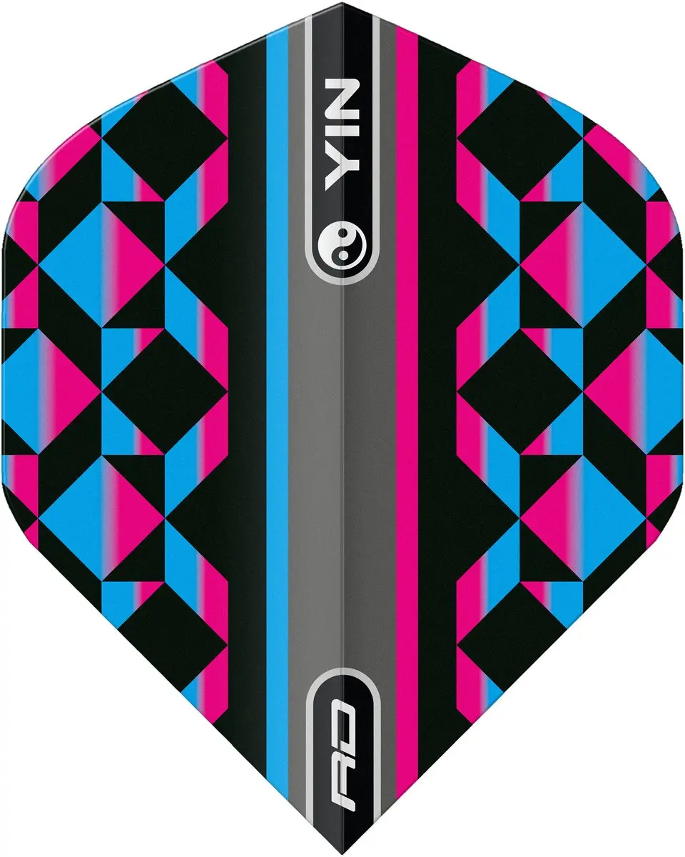 Red Dragon Yin Yang Multi Dart Flights TF6977 - 3 Stuks - afbeelding 6 van 6