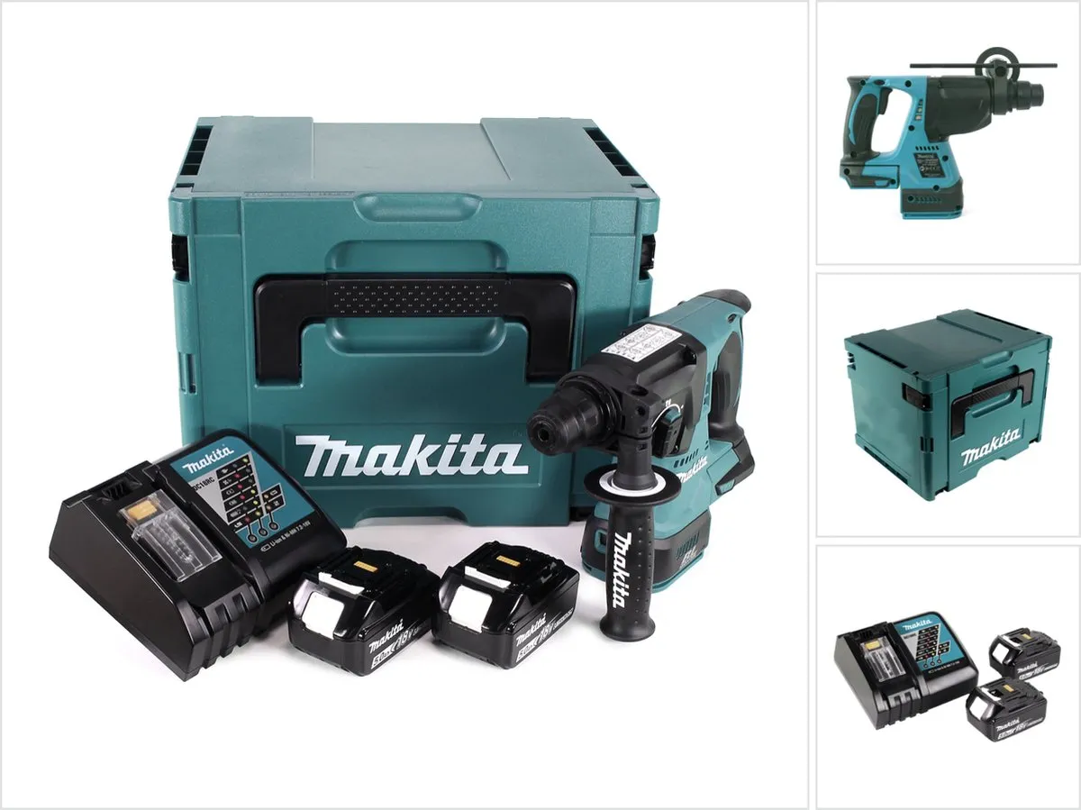 Makita DHR242RTJ Accuboormachine SDS-plus 18V
