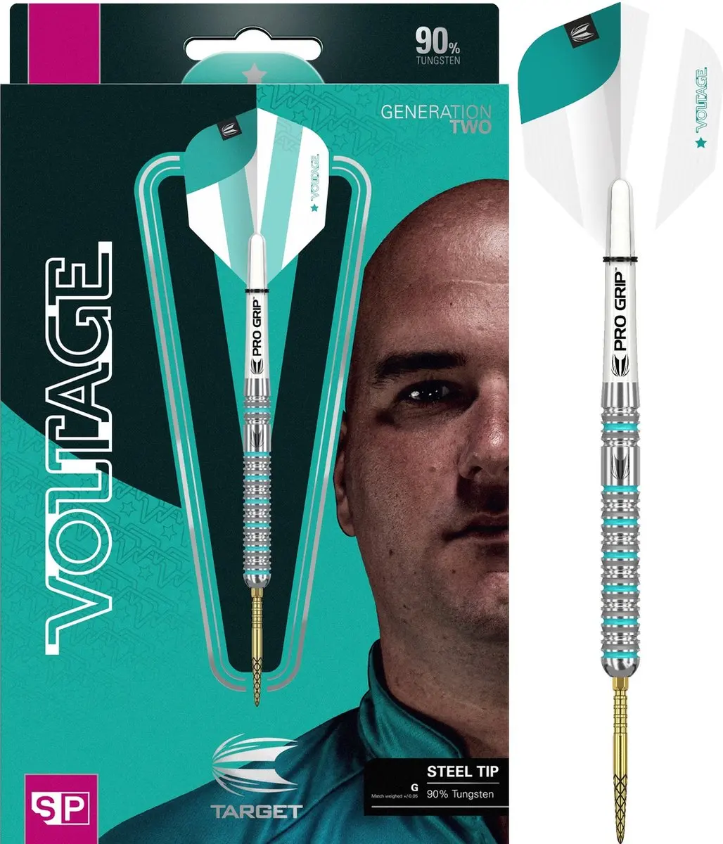 Target Rob Cross Gen 2 Swiss Point 90% Dartpijlen - 3 Stuks