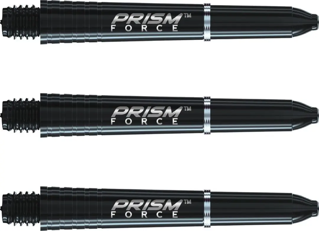 Winmau Prism Force Dart Shafts 3 Stuks - Zwart