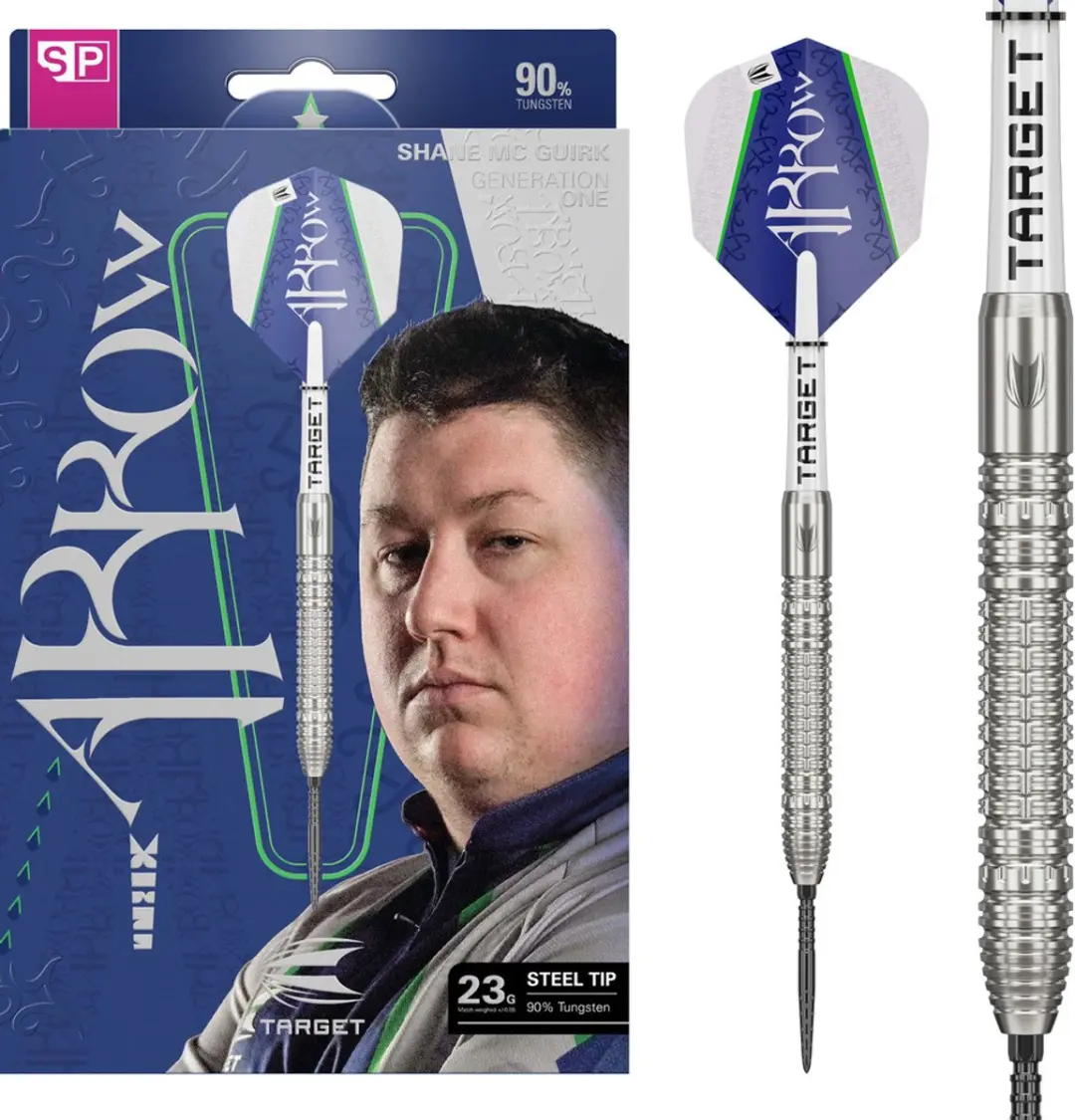 Target Shane McGuirk G1 Swiss Point Dartpijlen