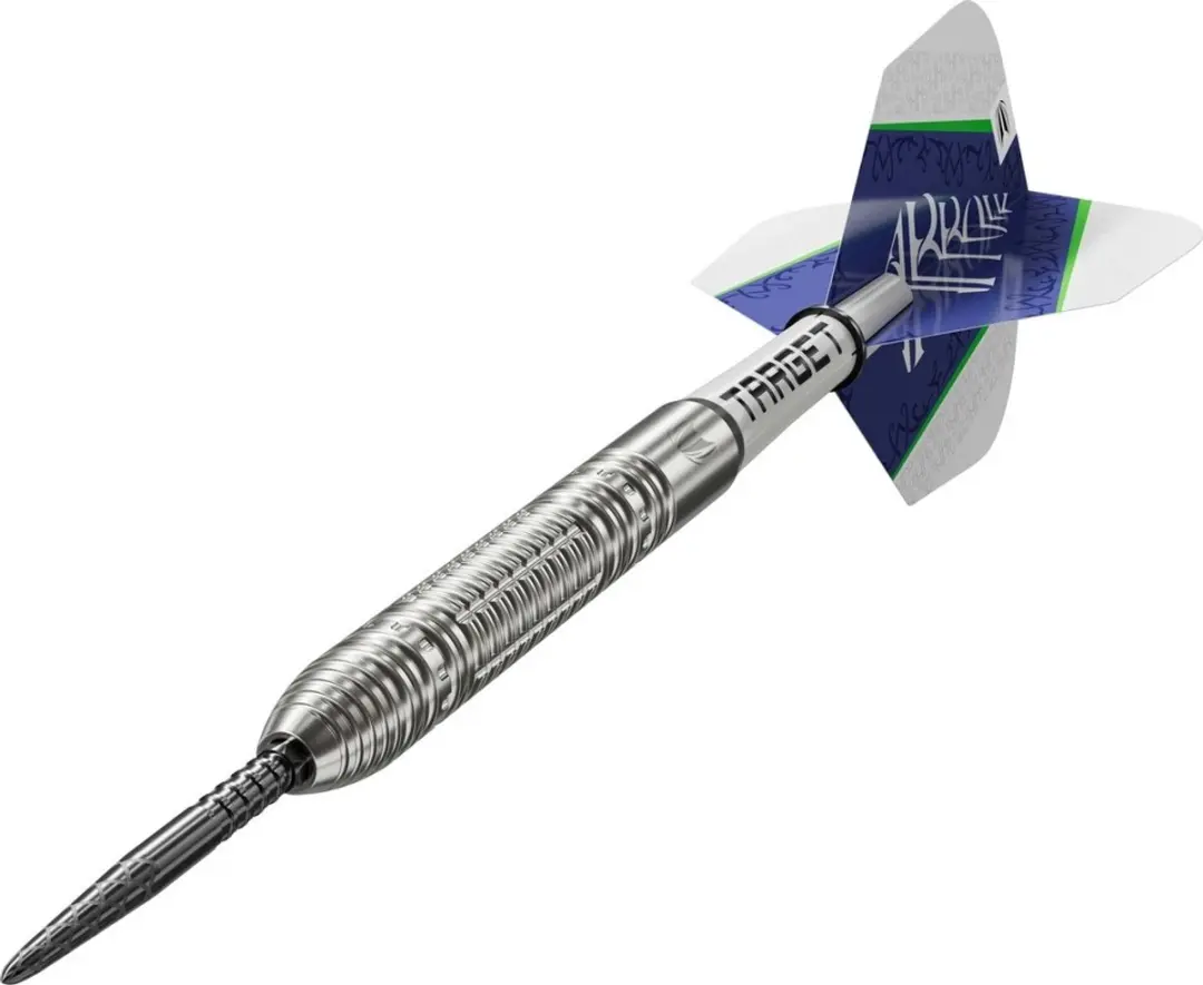 Target Shane McGuirk G1 Swiss Point Dartpijlen - 3 Stuks - Blauw/Zilver
