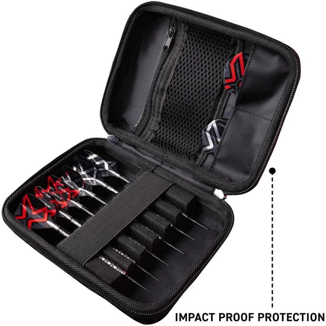 Winmau Blade X Armor G2 Dart Case - Rood/Zwart