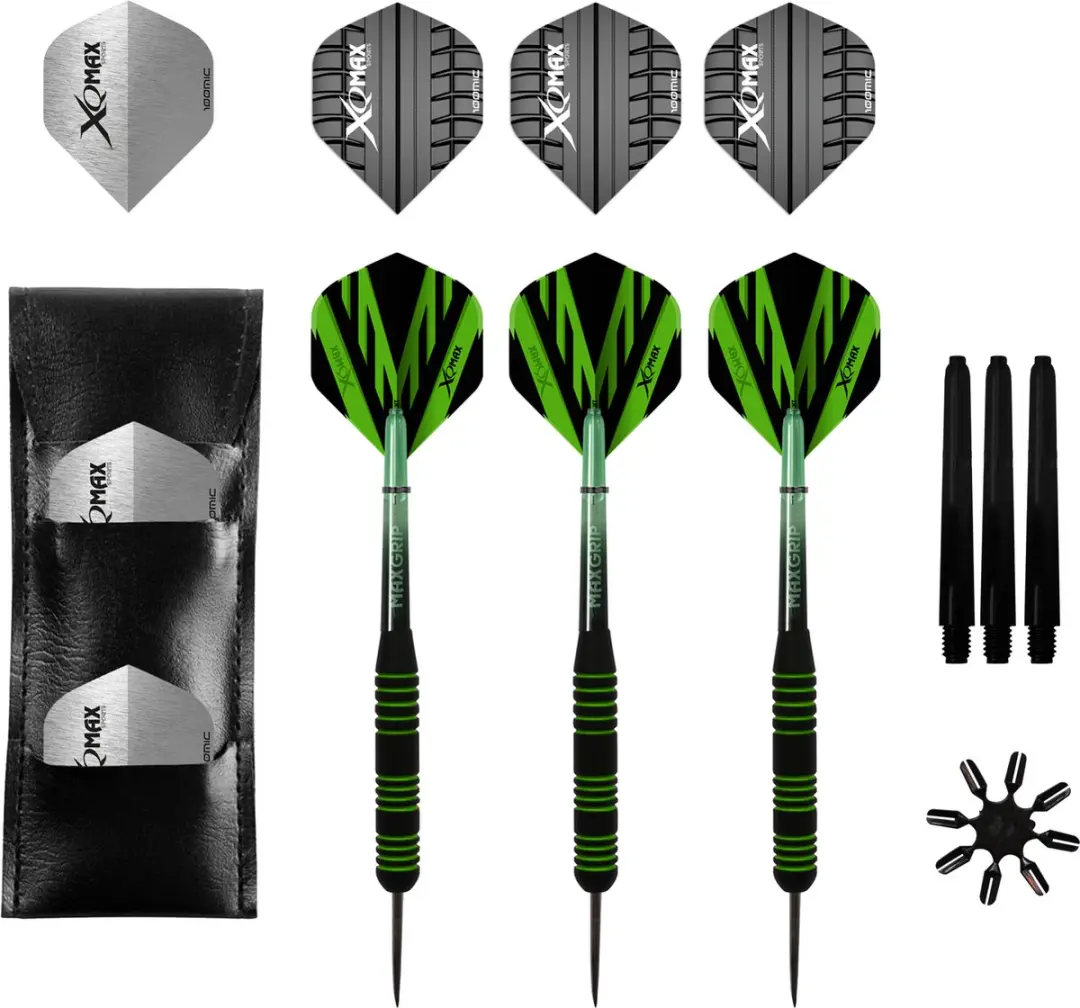 XQMax Rubberised Dartpijlen 23g