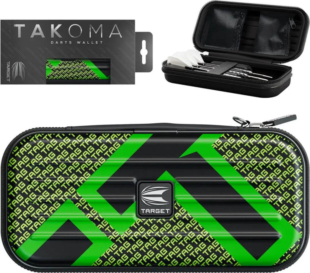 Target Takoma Tag Green Dart Case