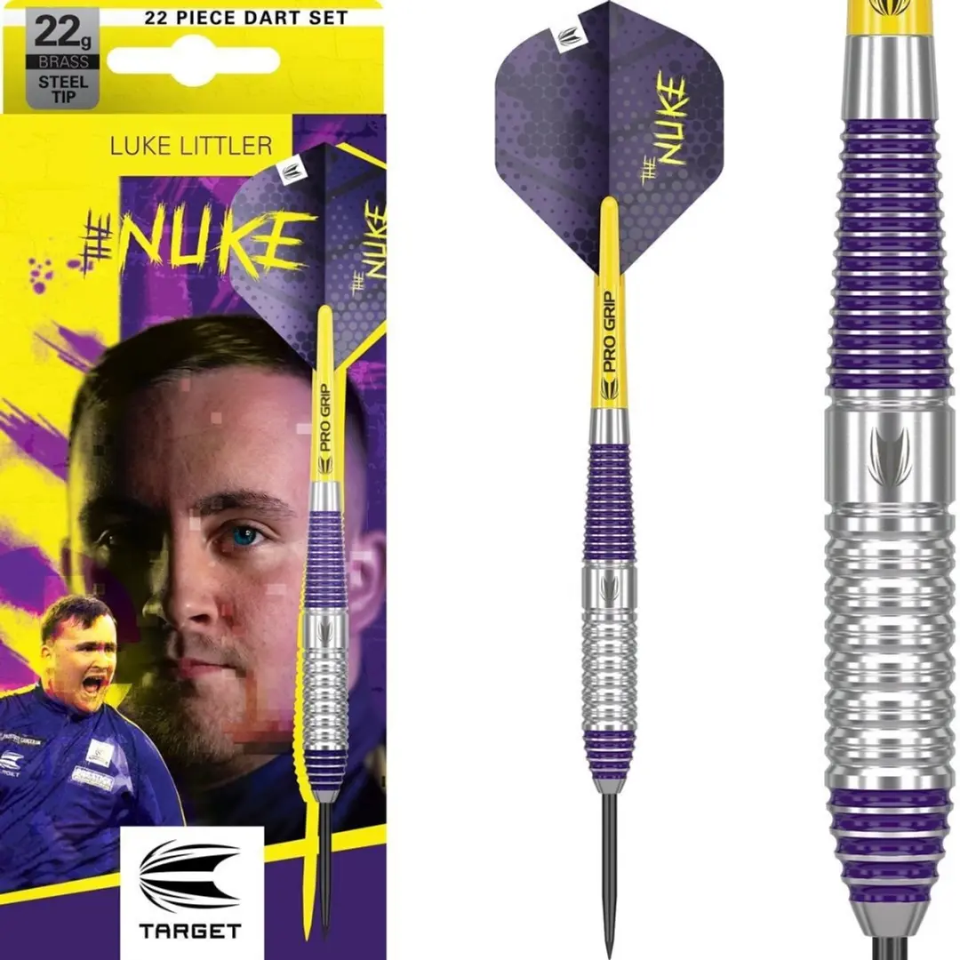 Target Darts Luke Littler Messing Dartset 60mm
