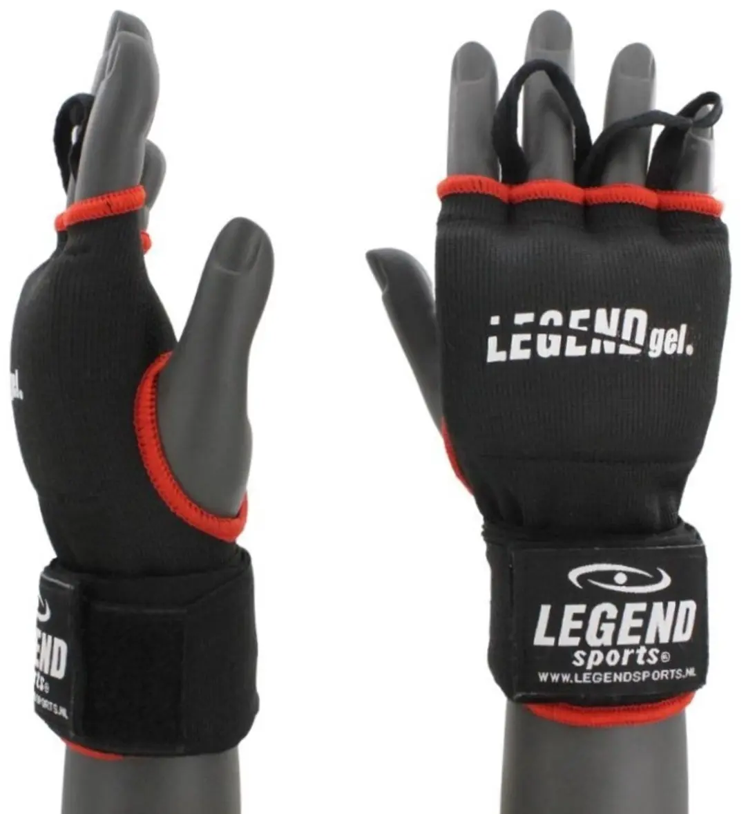Legend Binnenhandschoenen Zwart-Rood XXL