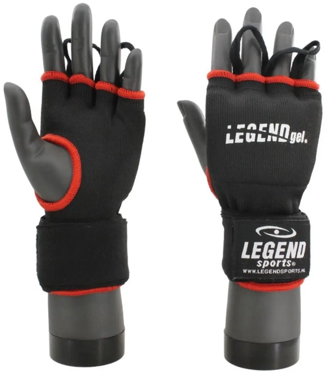 Legend Binnenhandschoenen Zwart-Rood XXL