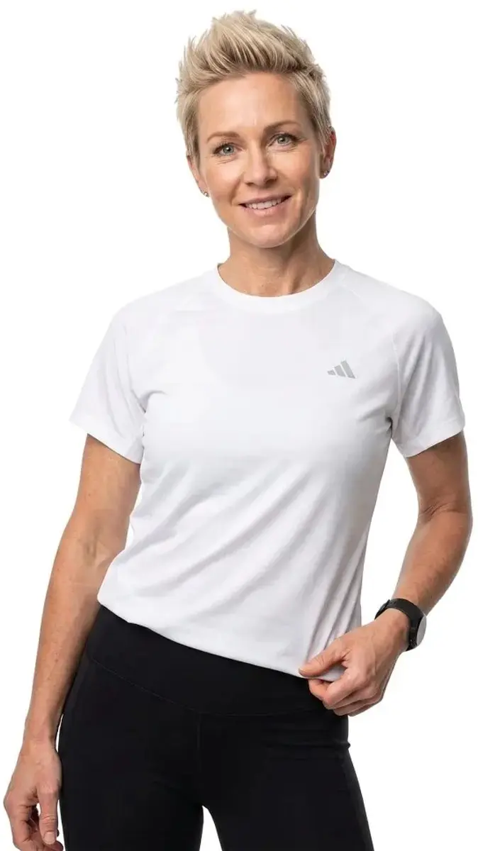 Adidas Club Plain T-shirt Wit L