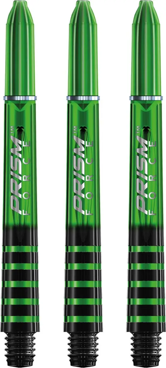 Winmau Prism Force Dart Shafts Groen - 3 Stuks