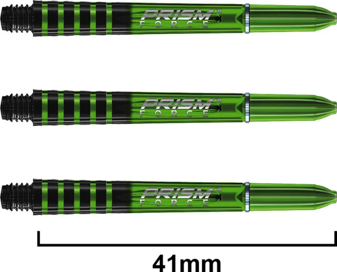 Winmau Prism Force Dart Shafts Groen - 3 Stuks