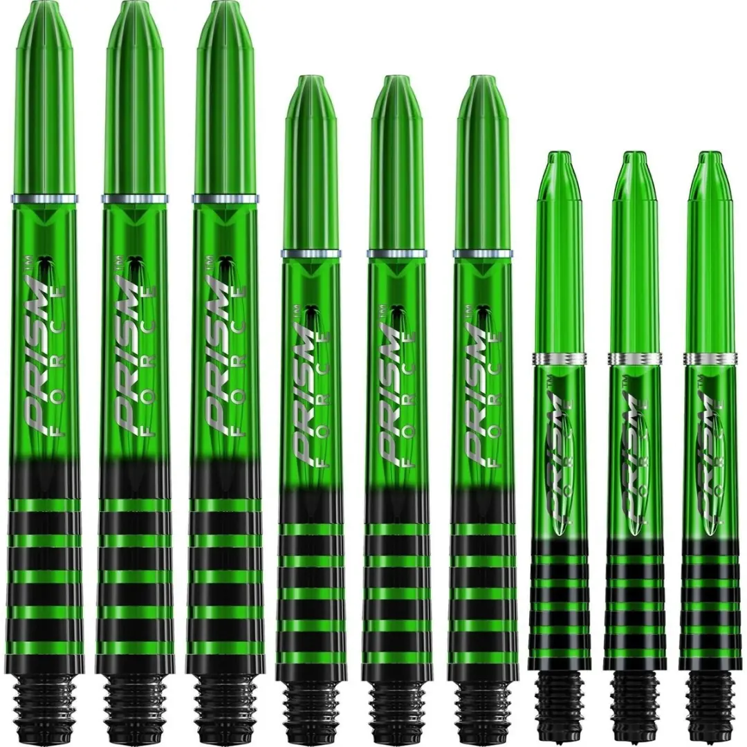 Winmau Prism Force Dart Shafts Groen