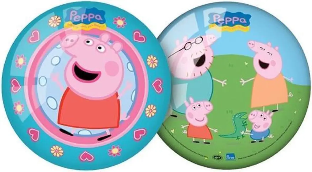Peppa Pig Decorbal - 14cm - Kleurenmix