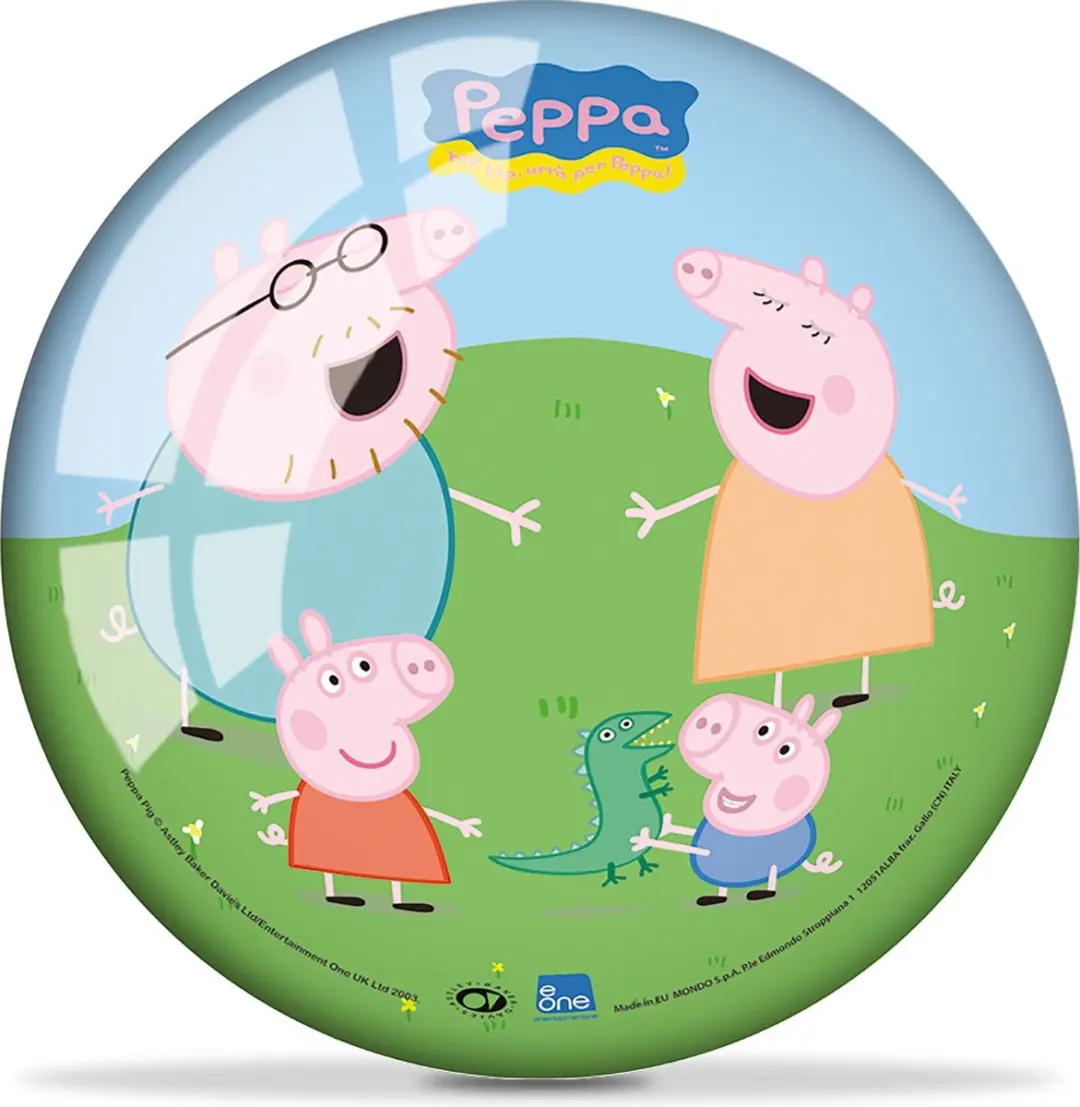 Peppa Pig Decorbal - 14cm - Kleurenmix