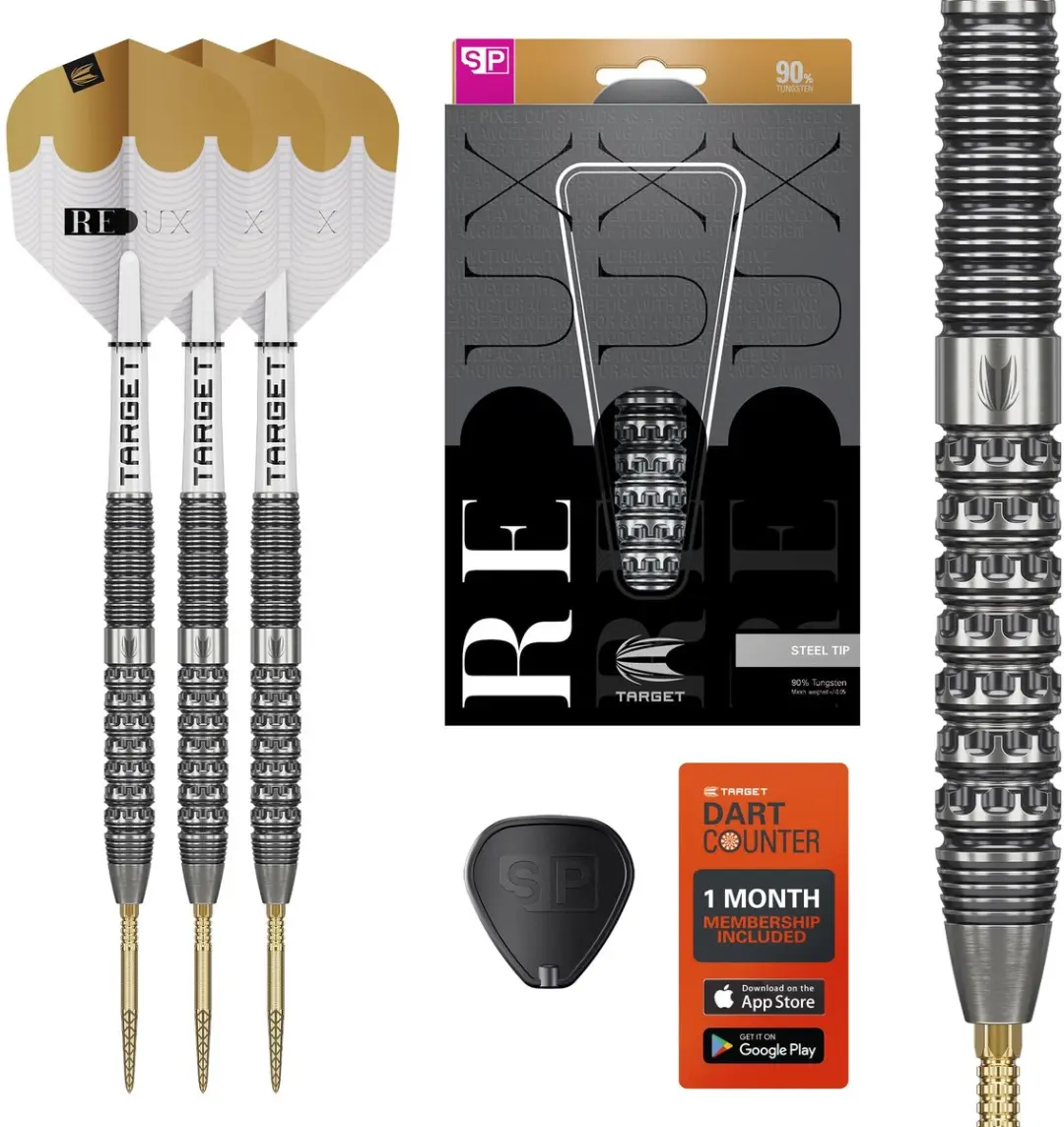 Target Redux 90% Tungsten Dartpijlen 22G - 3 Stuks - Barrel 01