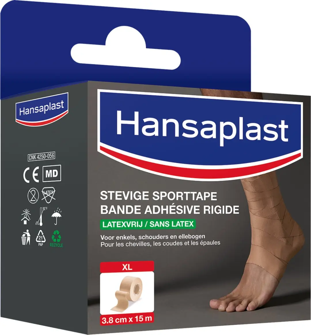 Hansaplast Stevige Sporttape 3,75cm x 15m - Beige