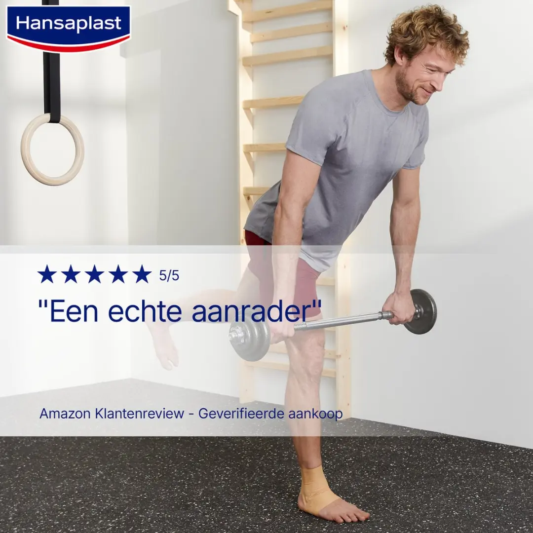 Hansaplast Stevige Sporttape 3,75cm x 15m - Beige