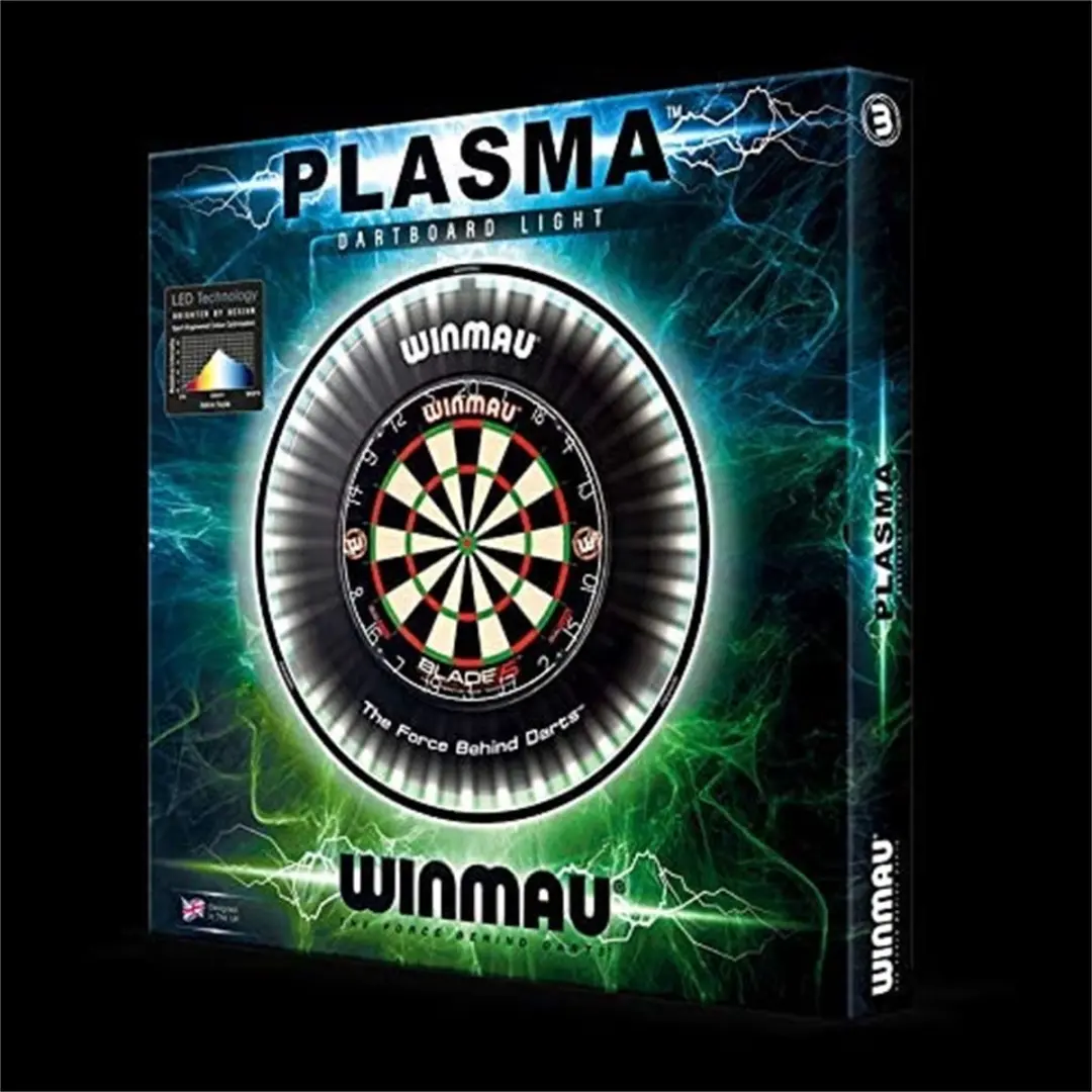 Winmau Plasma Dartbordverlichting 8073-01 - Zwart