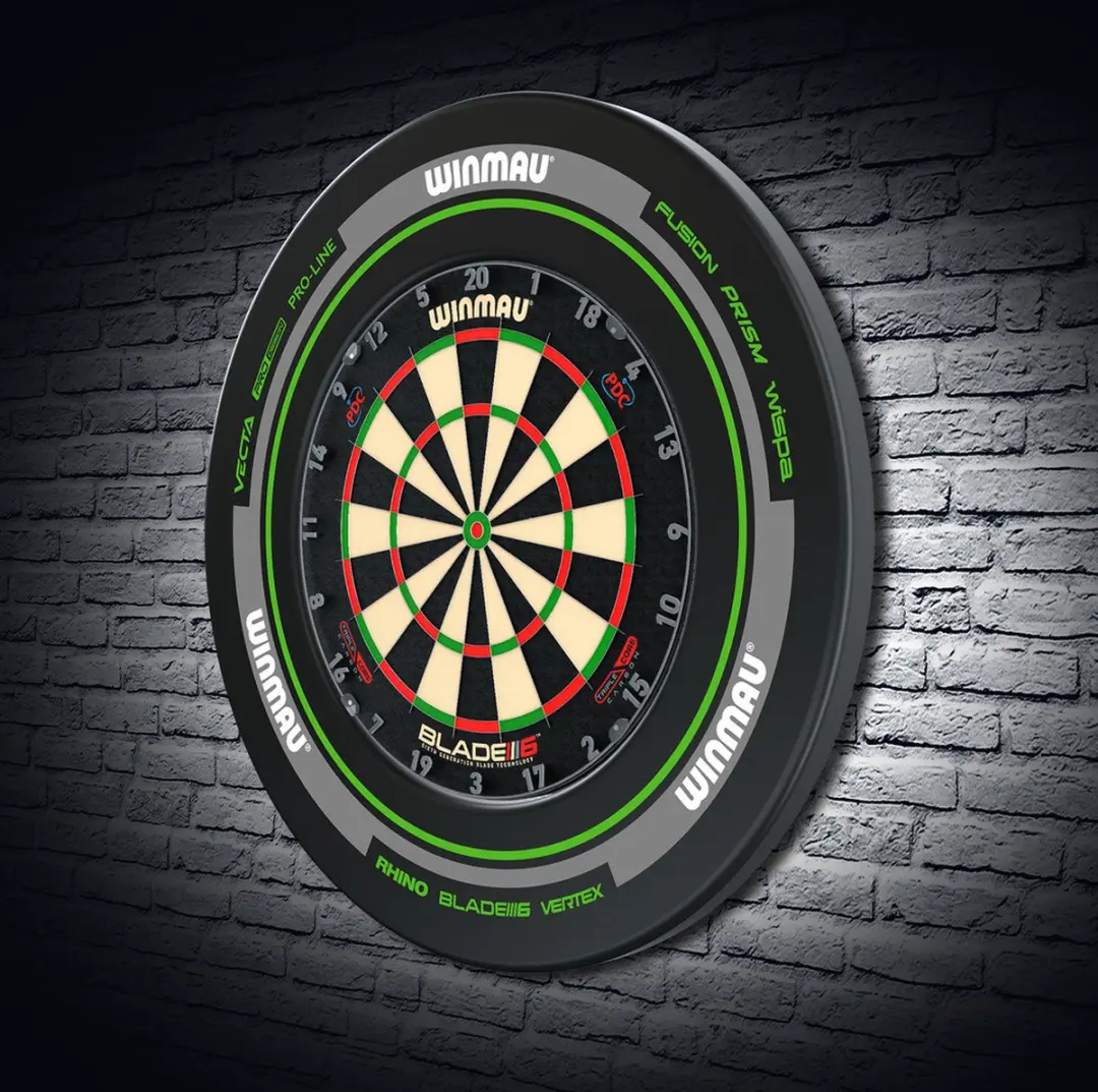 Winmau Advance Dart Surround - Groen/Zwart