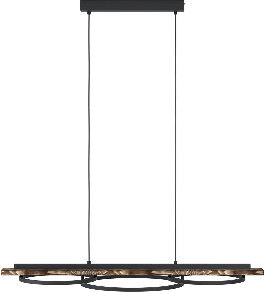 Eglo Boyal Hanglamp 101cm - 3 Lichtpunten - Bruin