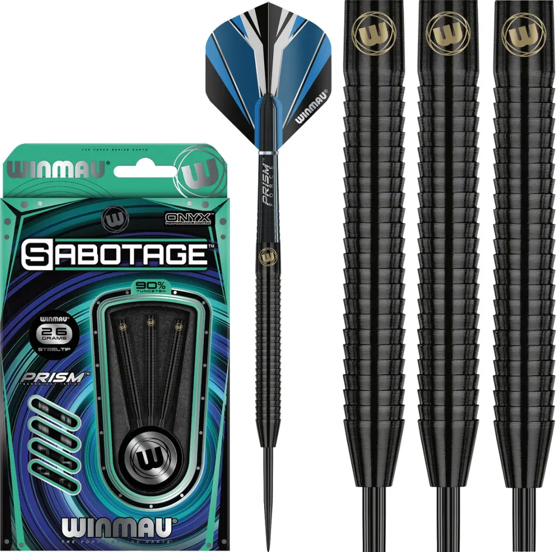 Winmau Sabotage Onyx Dartpijlen