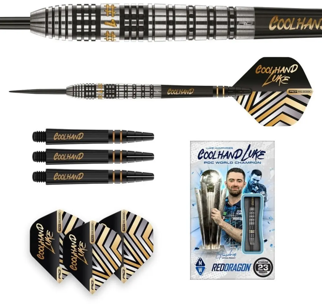 Red Dragon Luke Humphries Prestige 90% Dartpijlen - 3 Stuks