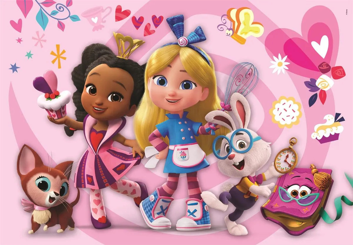 Clementoni Super Alice Bakery Disney Puzzel 104 Stukjes - Multikleur - afbeelding 2 van 6