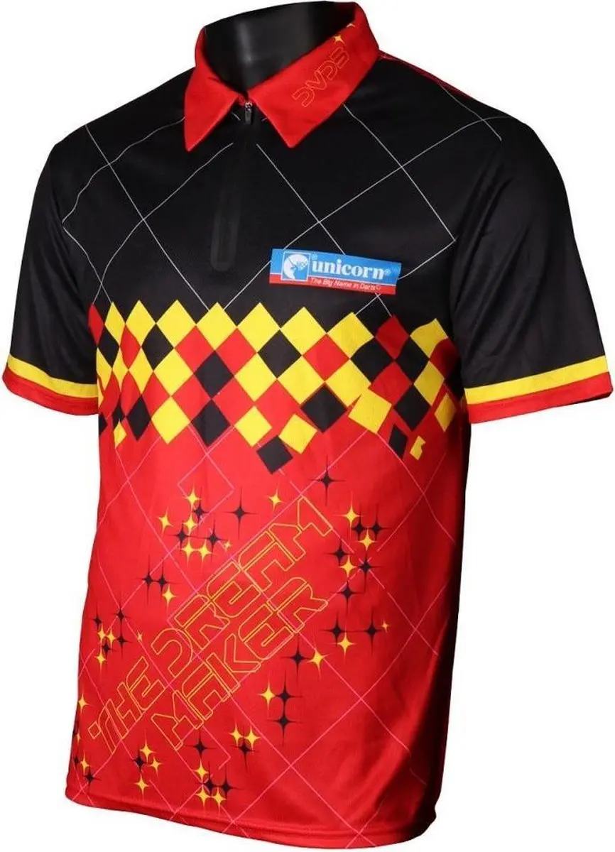 Unicorn Dartshirt Dimitri Van Den Bergh Heren XXL