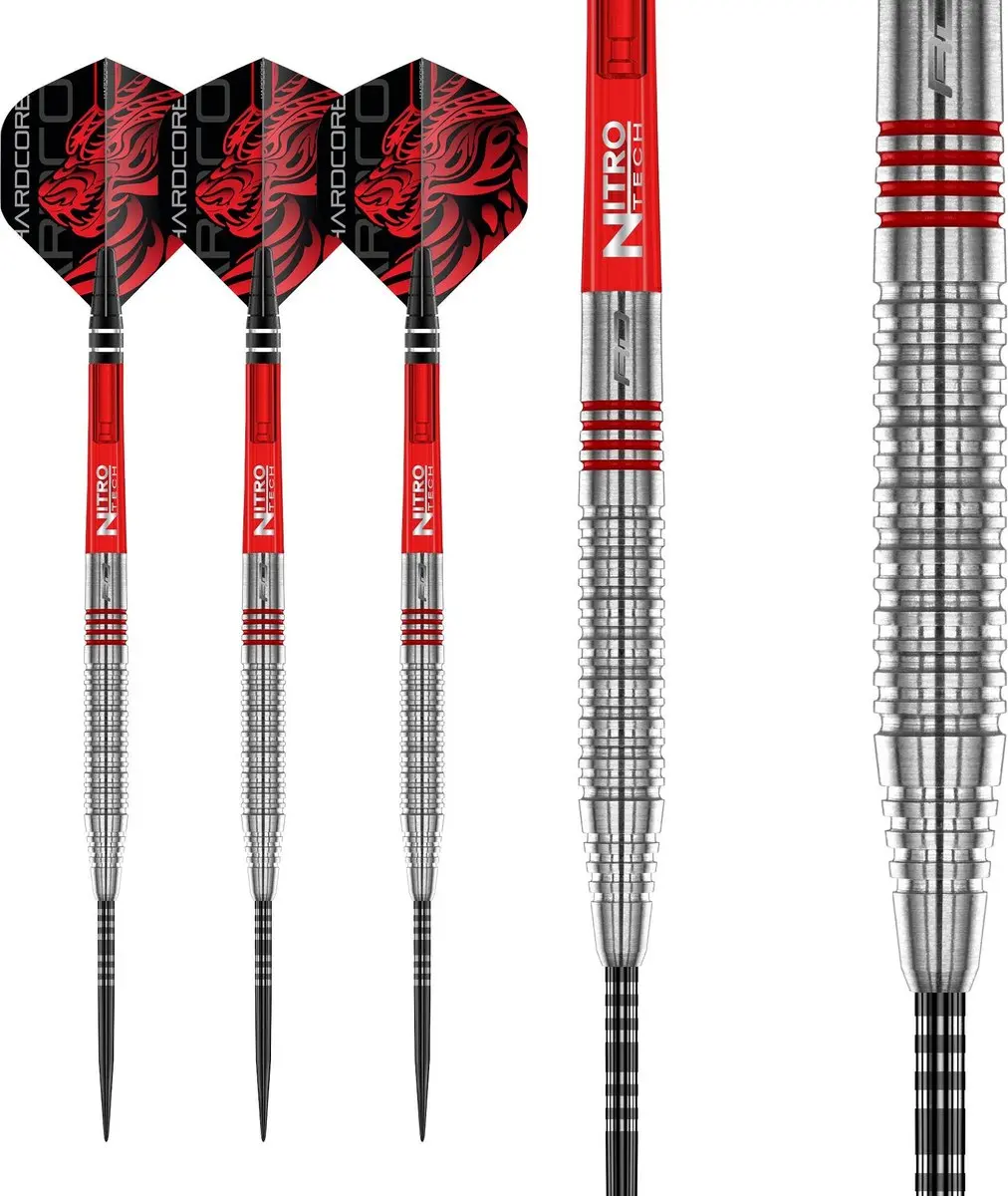 Red Dragon Jonny Clayton 2.0 Dartpijlen - 3 Stuks - afbeelding 6 van 6