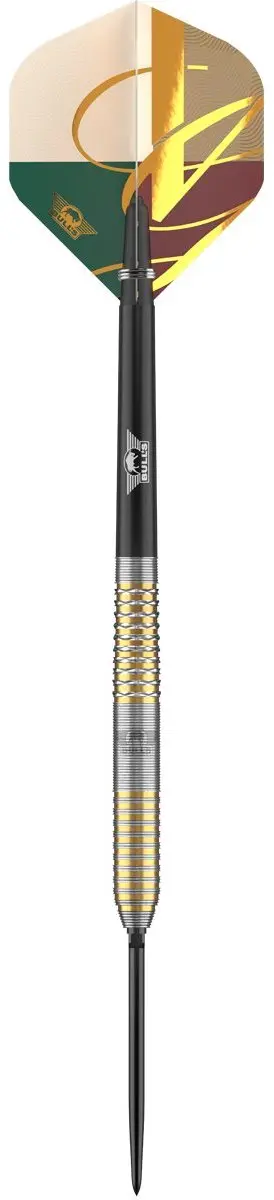 Bull's Vintago Ghost Convertible Point Dartpijlen - 3 Stuks - Zilver/Goud