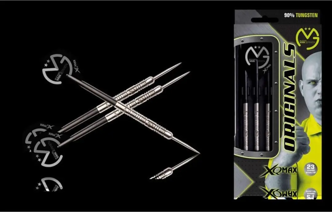 XQMax MvG QD1001020 Darts 21g - 90% Wolfraam - 3 Stuks