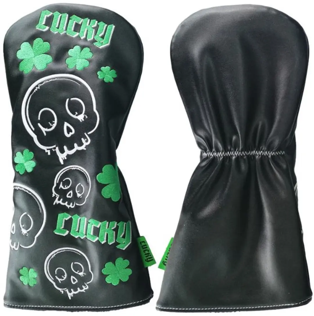 Legend Driver Headcover Lucky - Zwart/ Groen