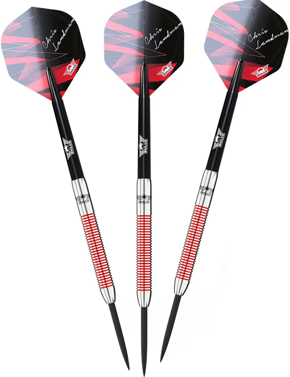 Bull's Chris Landman Dartpijlen 90% Tungsten 21g