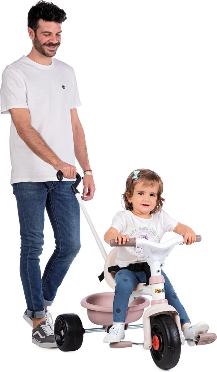 Smoby Be Fun Roze Driewieler - 15+ maanden
