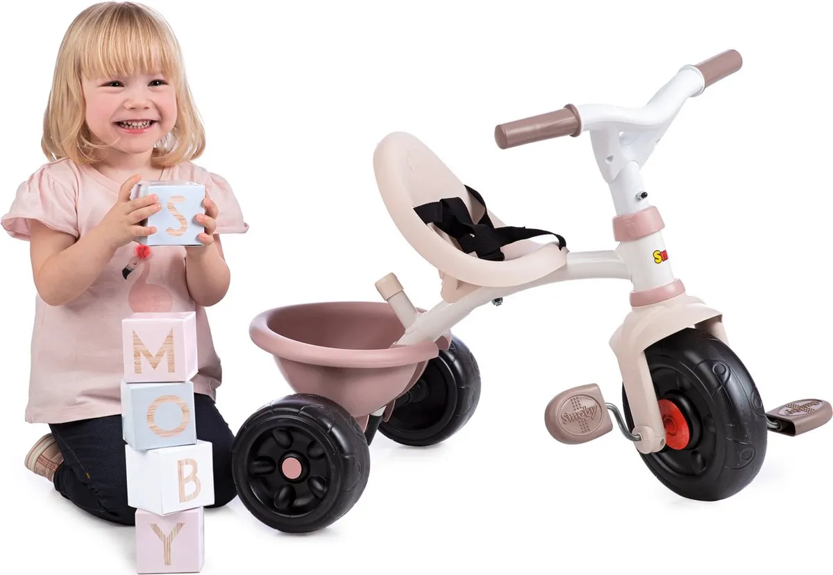 Smoby Be Fun Roze Driewieler - 15+ maanden