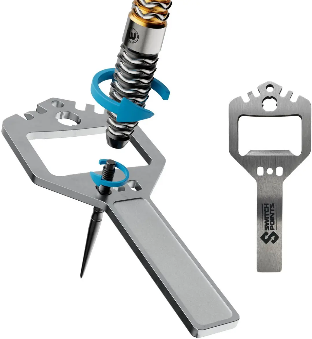 Winmau Exion Torpedo Switch Point 90% Dartpijlen - 3 Stuks - Zilver