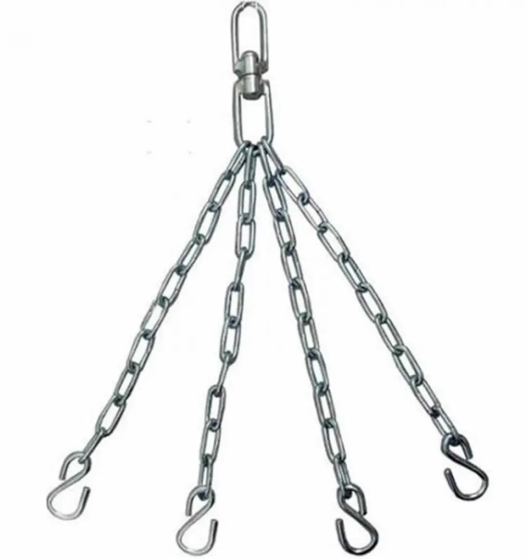 Legend Bokszak 120cm Zwart - Hangend met ketting