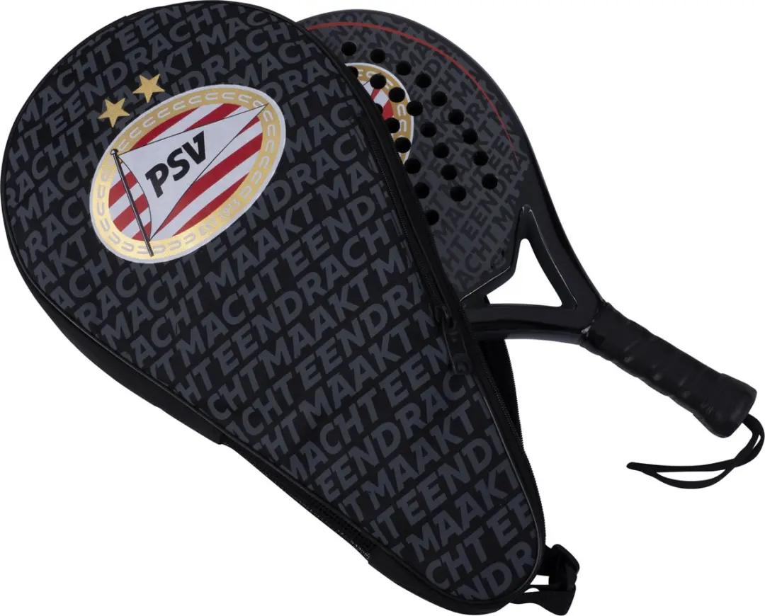 XQMax PSV Padelracket Limited Edition - Tas + 3 Ballen - Zwart - afbeelding 6 van 6